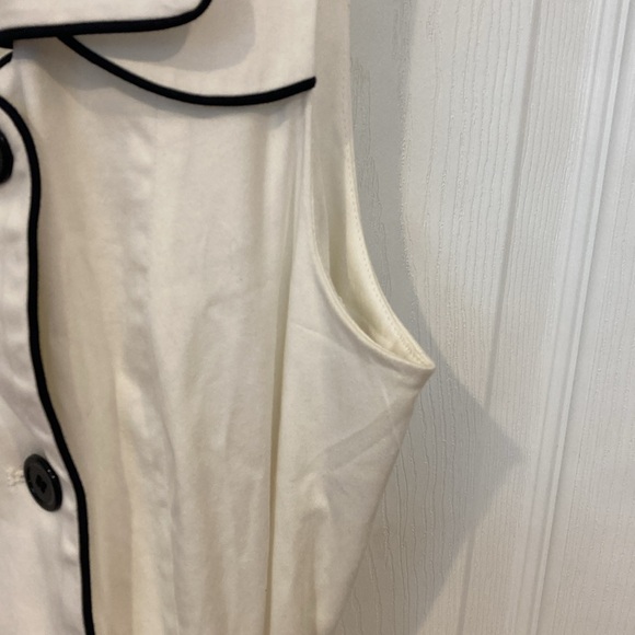 Calvin Klein Double-Breasted Trench Dress size 8 midi - Picture 9 of 14